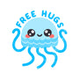 Jellyfish Free Hugs-baby basic onesie-NemiMakeit