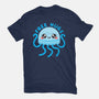Jellyfish Free Hugs-womens basic tee-NemiMakeit