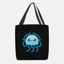 Jellyfish Free Hugs-none basic tote bag-NemiMakeit