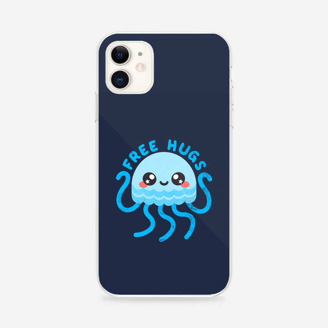 Jellyfish Free Hugs-iphone snap phone case-NemiMakeit