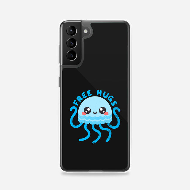 Jellyfish Free Hugs-samsung snap phone case-NemiMakeit