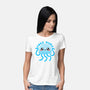 Jellyfish Free Hugs-womens basic tee-NemiMakeit
