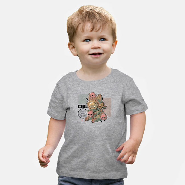 Old Diver Cat-baby basic tee-xMorfina