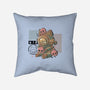 Old Diver Cat-none removable cover throw pillow-xMorfina