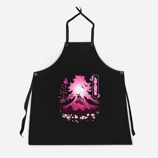 The Majin-unisex kitchen apron-mystic_potlot