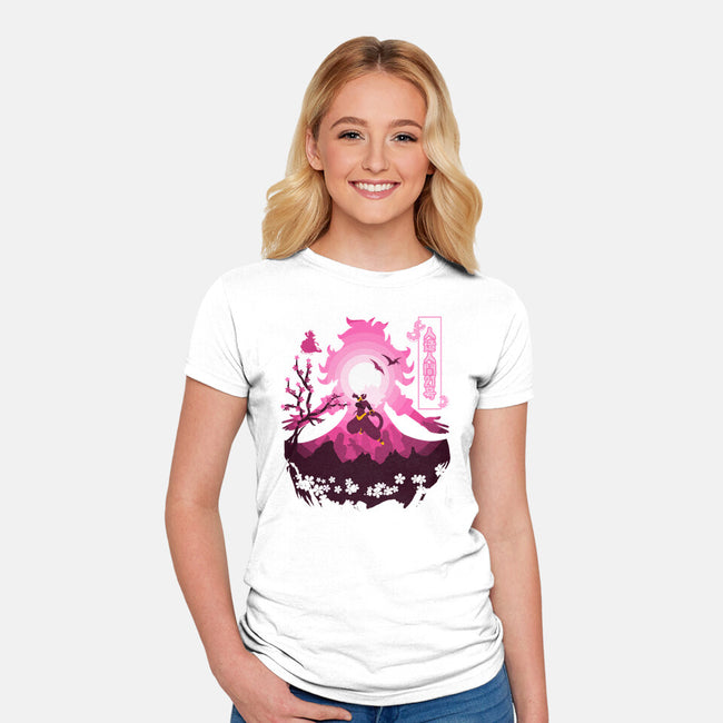 The Majin-womens fitted tee-mystic_potlot