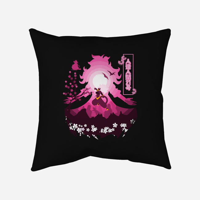 The Majin-none removable cover throw pillow-mystic_potlot