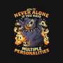 Multiple Personalities-none removable cover throw pillow-eduely