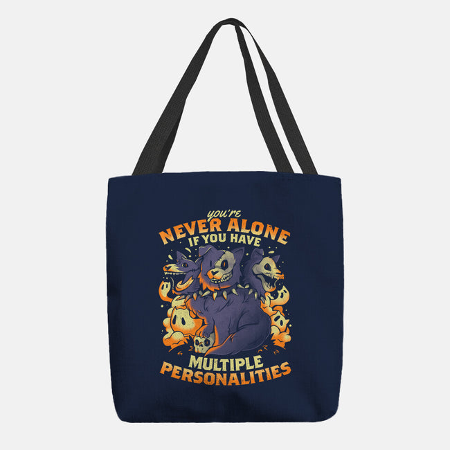 Multiple Personalities-none basic tote bag-eduely