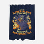 Multiple Personalities-none polyester shower curtain-eduely