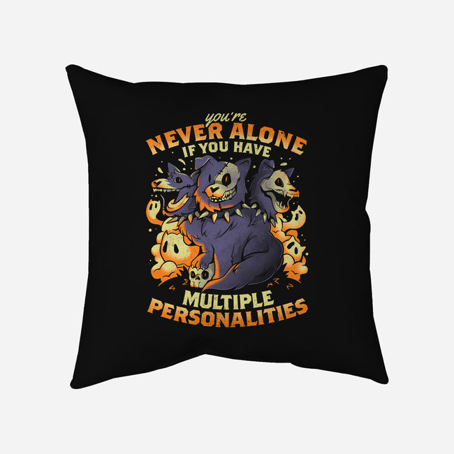 Multiple Personalities-none removable cover throw pillow-eduely