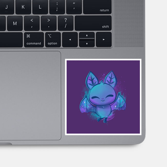 Galactic Cuteness-none glossy sticker-ricolaa