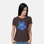 Galactic Cuteness-womens basic tee-ricolaa