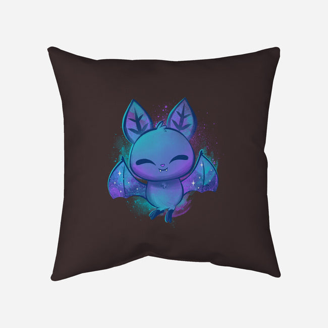 Galactic Cuteness-none removable cover throw pillow-ricolaa