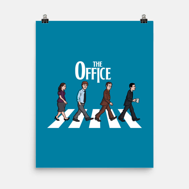 The Office Road-none matte poster-jasesa