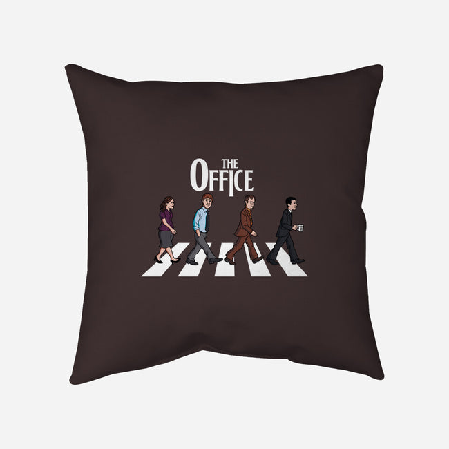 The Office Road-none removable cover w insert throw pillow-jasesa