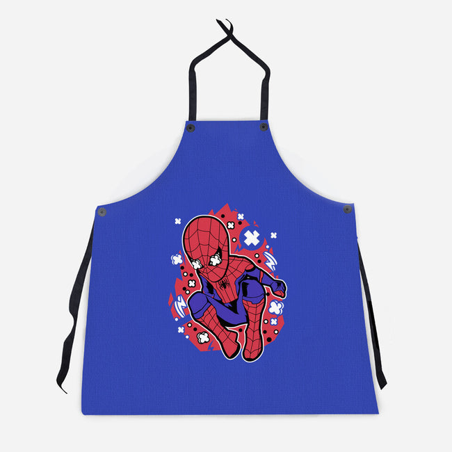 Spidey Cartoon-unisex kitchen apron-ElMattew