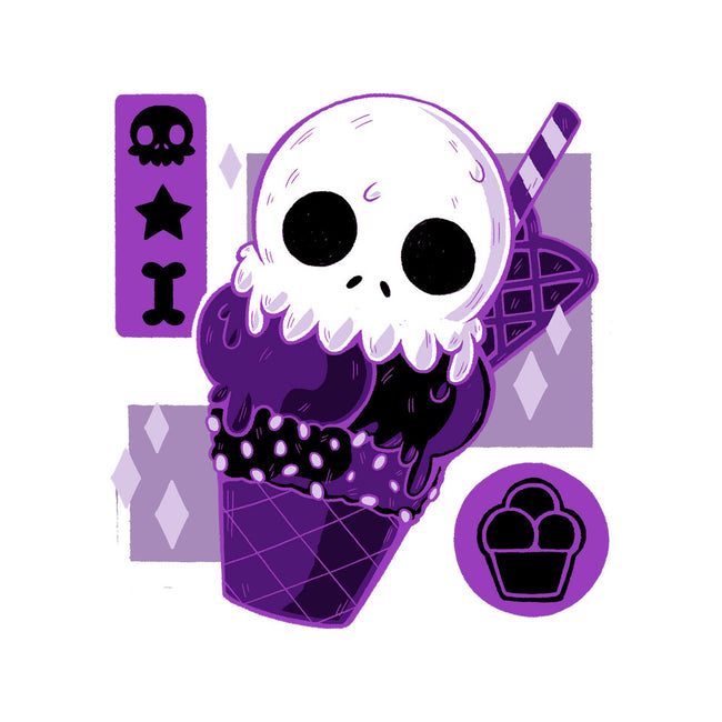 Skull Cream-none glossy sticker-xMorfina