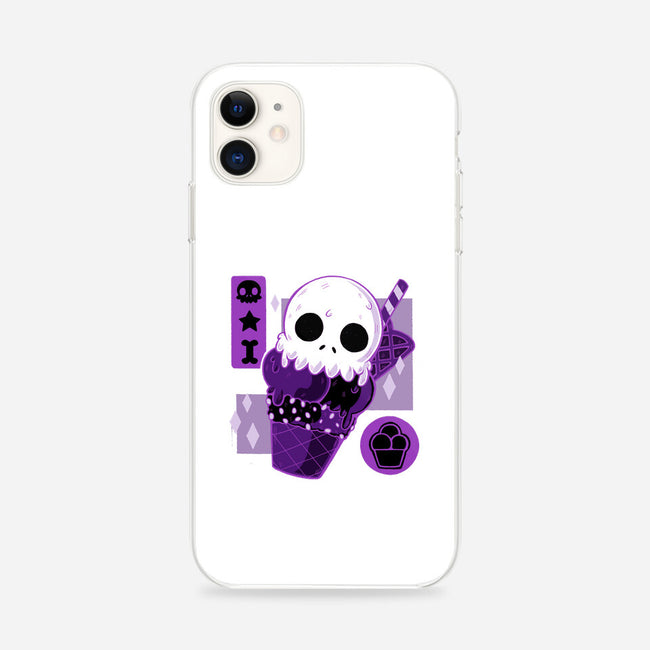 Skull Cream-iphone snap phone case-xMorfina