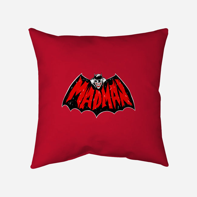Madman-none removable cover w insert throw pillow-spoilerinc