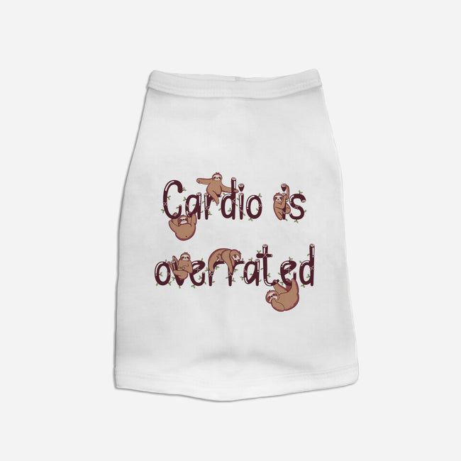Cardio Is Overrated-cat basic pet tank-Jelly89