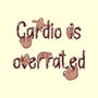 Cardio Is Overrated-none glossy sticker-Jelly89