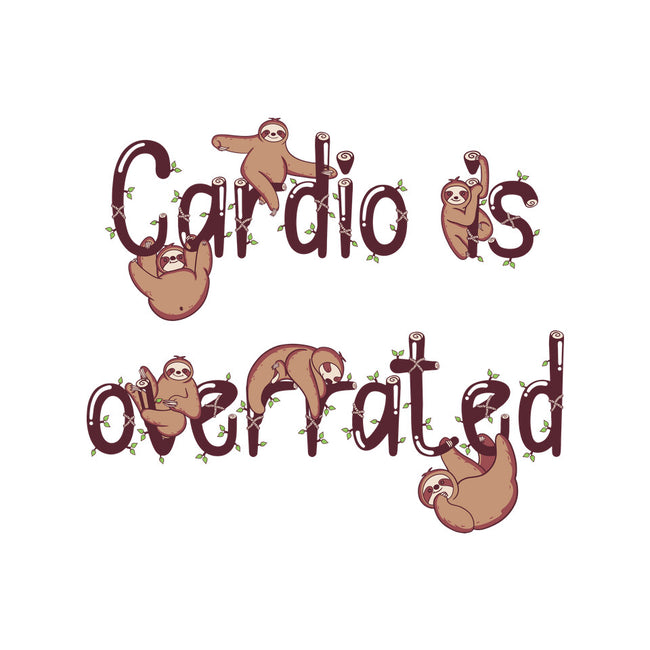 Cardio Is Overrated-none polyester shower curtain-Jelly89