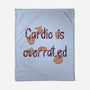 Cardio Is Overrated-none fleece blanket-Jelly89