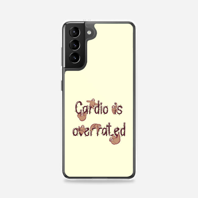 Cardio Is Overrated-samsung snap phone case-Jelly89