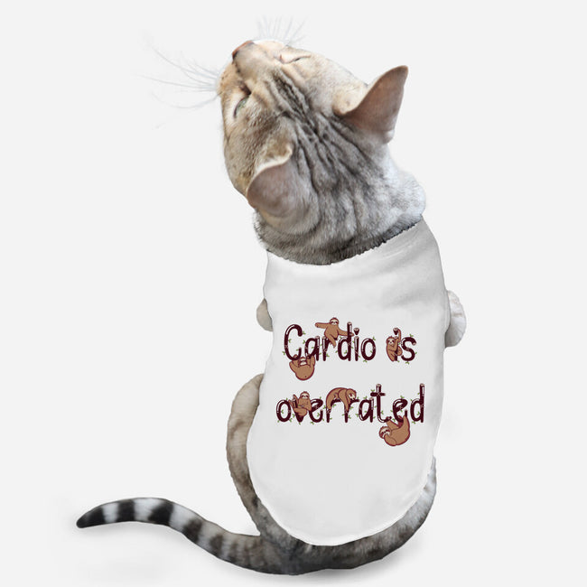 Cardio Is Overrated-cat basic pet tank-Jelly89