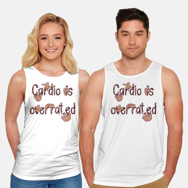 Cardio Is Overrated-unisex basic tank-Jelly89