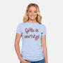 Cardio Is Overrated-womens fitted tee-Jelly89