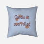 Cardio Is Overrated-none removable cover throw pillow-Jelly89