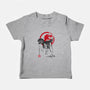 Velociraptor Sumi-E-baby basic tee-DrMonekers