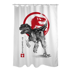 Velociraptor Sumi-E