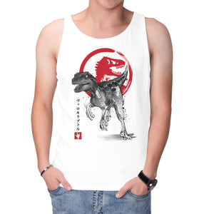 Velociraptor Sumi-E