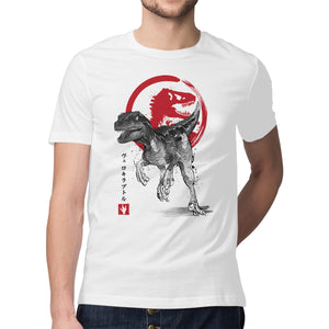 Velociraptor Sumi-E