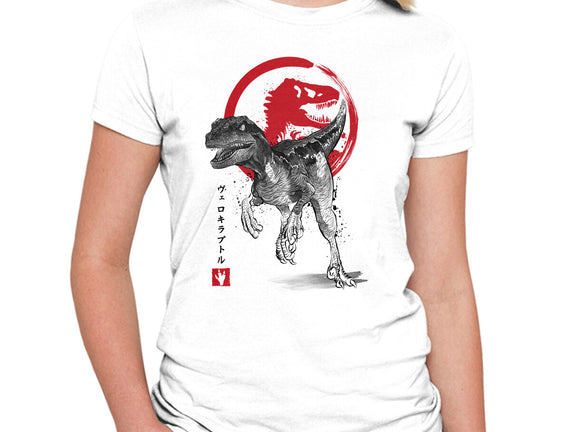 Velociraptor Sumi-E
