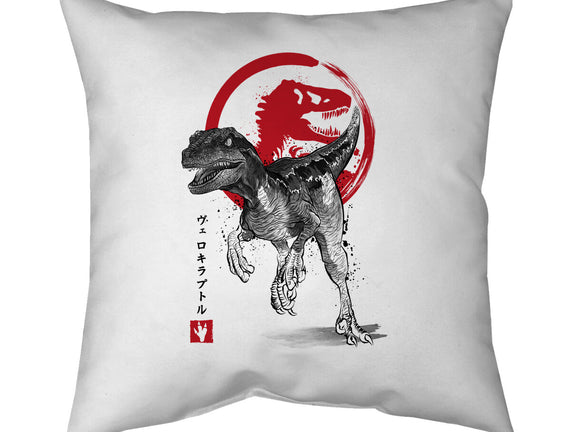 Velociraptor Sumi-E