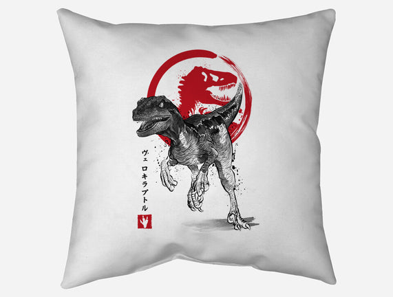 Velociraptor Sumi-E