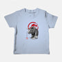 Triceratops Sumi-E-baby basic tee-DrMonekers