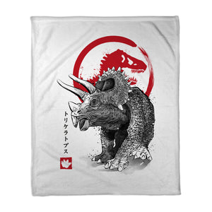 Triceratops Sumi-E