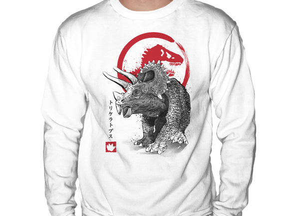 Triceratops Sumi-E