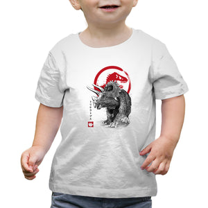 Triceratops Sumi-E