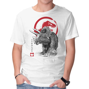 Triceratops Sumi-E
