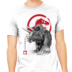 Triceratops Sumi-E
