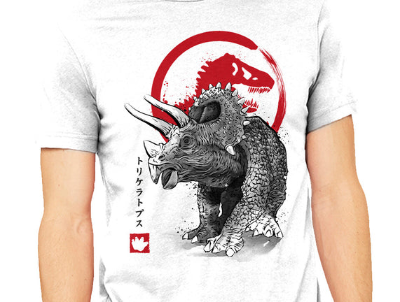 Triceratops Sumi-E