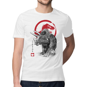 Triceratops Sumi-E