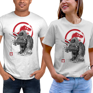 Triceratops Sumi-E