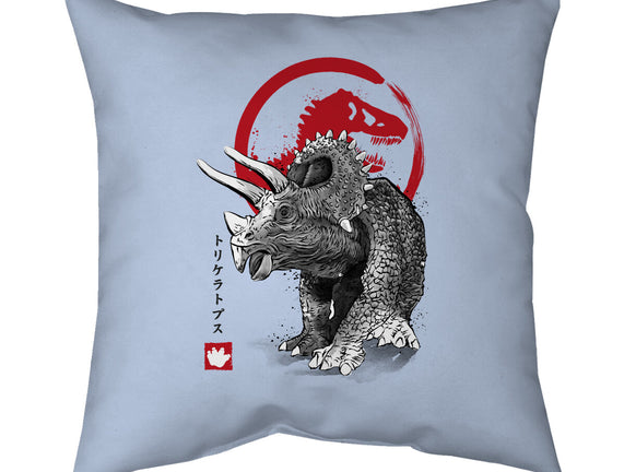 Triceratops Sumi-E